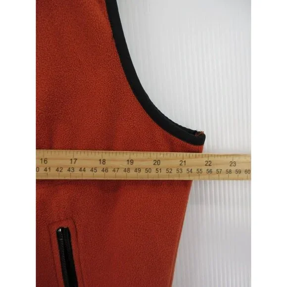 VINTAGE Jansport Vest Small Fleece Jacket Coat Full Zip Windbreaker - Picture 4 of 8